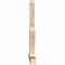 Ekena Millwork Saratoga Smooth Timber Gable Bracket, Douglas Fir, 108"W x 68"H x 5 1/2"D x 5 1/2"F, 15/12 Pitch GBW108X68X0606SAR00SDF - alternate 2